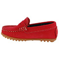 papoytsi loafers aster mocadi 420411 kokkino extra photo 1