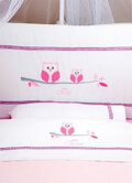 proika moroy baby oliver sweet pink owl roz panta koynoypiera paploma extra photo 1