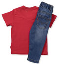 set t shirt jeans levi s nl36004 099 mple kokkino gift box 74ek 9 12minon extra photo 1