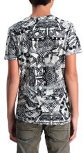 t shirt garcia jeans n83608 342 black heather grey gkri anoixto 140ek 10eton extra photo 3