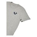 t shirt true religion branded logo tr136te39 gkri melanze extra photo 2