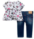 set t shirt jean true religion lips and stars tr246st32 gkri melanze mple 86ek 12 18minon extra photo 1