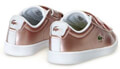 papoytsi lacoste carnaby evo silver synthetic trainers 36spi0002 roz metallize eu 20 extra photo 3