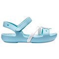 paidika sandalia crocs lina frozen sandal k ice blue extra photo 3