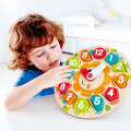 xylino pazl rolo hape number chunky clock puzzle 13 tmx extra photo 1