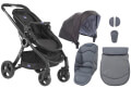 karotsi peripatoy chicco urban plus black set yfasmaton anthraki extra photo 1