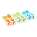 set 6 koytalia piroynia munchkin 6 multi coloured forks and spoons 12minon polyxromo extra photo 2