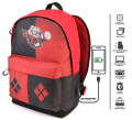 sakidio platis gymnasioy karactermania harley quinn multicolored hs backpack puddin 44x30x20cm extra photo 2