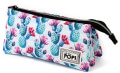 tsantaki kasetina tripli karactermania ohmypop multicolored triple pencil case hs nopal 235x11x5cm extra photo 2