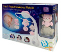 moysiko koynias infantino projector 3 in 1 musical mobile pink extra photo 4