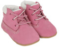 set brefiko mpotaki skoyfaki timberland crib bootie with hat tb09680r6611 roz pink eu 185 extra photo 3