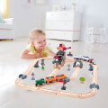 xylino set trenoy hape railway mining loader train set extra photo 1