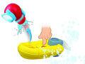rymoylko ploio bburago splash n play spraying rescue raft 16 89014 extra photo 1