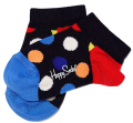 kaltses happy socks kids big dot low sock kbdo05 6500 polyxromo 1tmx eu 24 28 extra photo 1