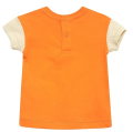 t shirt benetton green roots him baby portokali extra photo 1