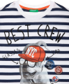 t shirt benetton colors boy rige mple leyko extra photo 2