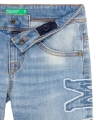 panteloni benetton colors jeans mple anoikto 110 cm 4 5 eton extra photo 2