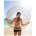 foyskoto tube intex transparent glitter tube xryso extra photo 3