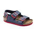 sandalia birkenstock milano 1022211 mple kokkino extra photo 1