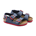 sandalia birkenstock milano 1022211 mple kokkino extra photo 4