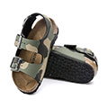 sandalia birkenstock milano 1017378 parallagi xaki extra photo 1