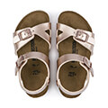 sandalia birkenstock rio 1012520 anoixto roz metallize extra photo 3