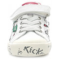 sneakers kickers gody 860862 leyko kokkino prasino extra photo 2