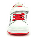 sneakers kickers biskaros 895910 leyko kokkino extra photo 2