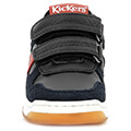sneakers kickers kalido 910861 skoyro mple mayro portokali extra photo 2