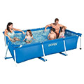 pisina intex rectangular frame pool 220 x 150 x 60cm extra photo 1