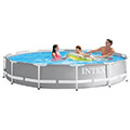 pisina intex prism frame premium pool set 366 x 76cm extra photo 1