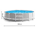 pisina intex prism frame premium pool set 366 x 76cm extra photo 2