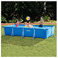 foyskoti parallilogrammi pisina intex rectangular frame pool 450 x 220 x 84cm extra photo 1