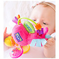 kremasto paixnidi playgro toy box clopette activity rattle pink extra photo 2