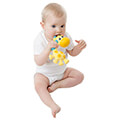 paixnidi odontofyias playgro squeak and sooth natural teether 3m  extra photo 3