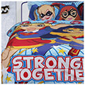 set paplomatothiki das home super hero girls 5005 mple 160x240cm extra photo 1