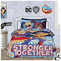 set paplomatothiki das home super hero girls 5005 mple 160x240cm extra photo 2