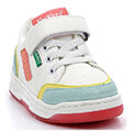 sneakers kickers kouic 928542 leyko anoixto mple roz extra photo 1