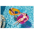 foyskoti polythrona intex transparent lounge kitrini 104 x 102 cm extra photo 2