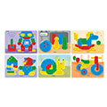 paixnidi drastiriotiton pegs miniland 160 tmx primary colours extra photo 1