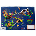 mplok zografikis 23x33 me sticker ninja turtles 2023 extra photo 1