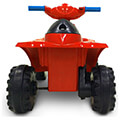 rollplay ilektrokinito atv mini quad 6v red extra photo 2