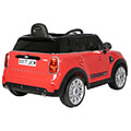 rollplay ilektrokinito rc mini cooper s roadster 6v red extra photo 1