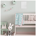 set sentonia baby das home liknoy fun 4867 menta roz 70x120cm 2tmx extra photo 1