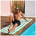 petseta thalassis quickdry dock bay cabana cayman olive microfiber 90x200cm extra photo 2