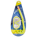 set maska anapneystira intex adventurer swim snorkel set prasino extra photo 3