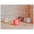 set potiria silikonis oyoy mini mellow kafe gkri 2tmx extra photo 1