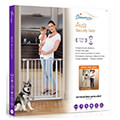porta asfaleias dreambaby ava white 75 81cm extra photo 1