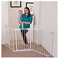 porta asfaleias dreambaby newport 3 panel white extra photo 3