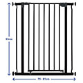 porta asfaleias dreambaby liberty tall 93cm tall fits gates 75 81cm extra photo 2